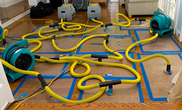 Professional Emergency Water Removal technician working in Mattapoisett, MA